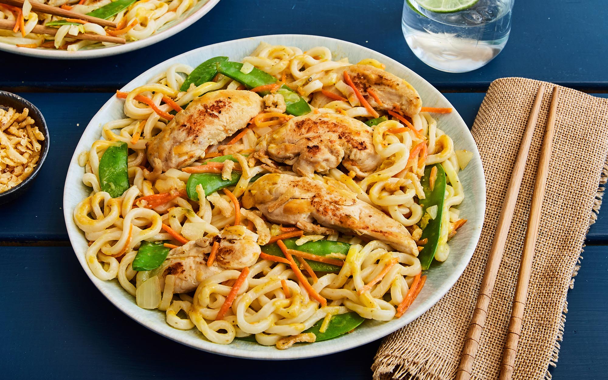 Panang Chicken & Udon Noodle Stir-fry